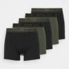 Pier One 5 Pack - Onderbroeken -Black/Khaki 1 Pier One 5 Pack - Onderbroeken -Black/Khaki -Pier One 00955010cec94d048deaec05ec199c27