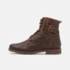 Pier One Leather - Veterboots - Brown 2 Pier One Leather - Veterboots - Brown -Pier One 051eef69b5e047c99ad3e4eb398dd6bf