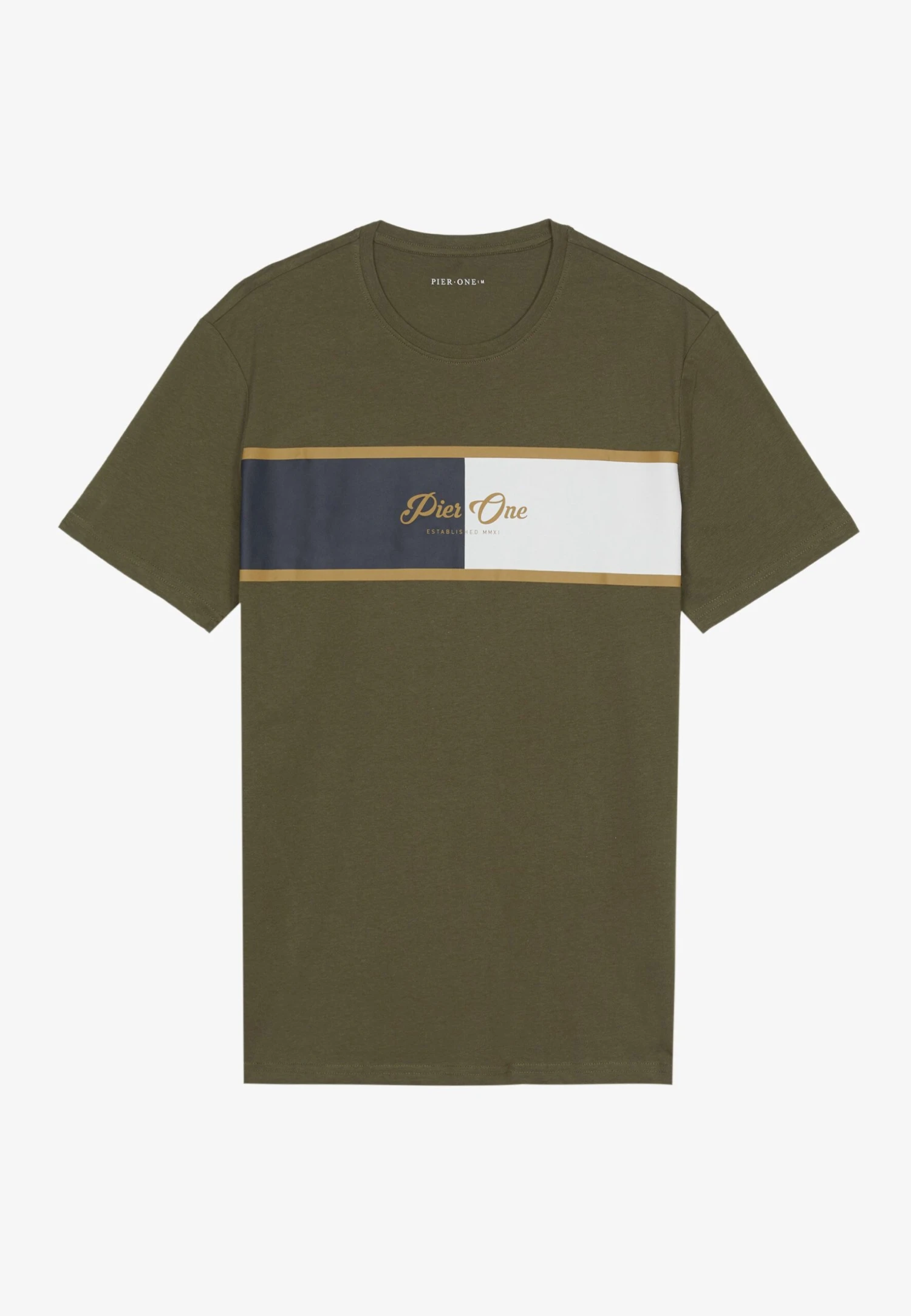 Pier One T-Shirt Print - Olive 8 Pier One T-Shirt Print - Olive - Afbeelding 6