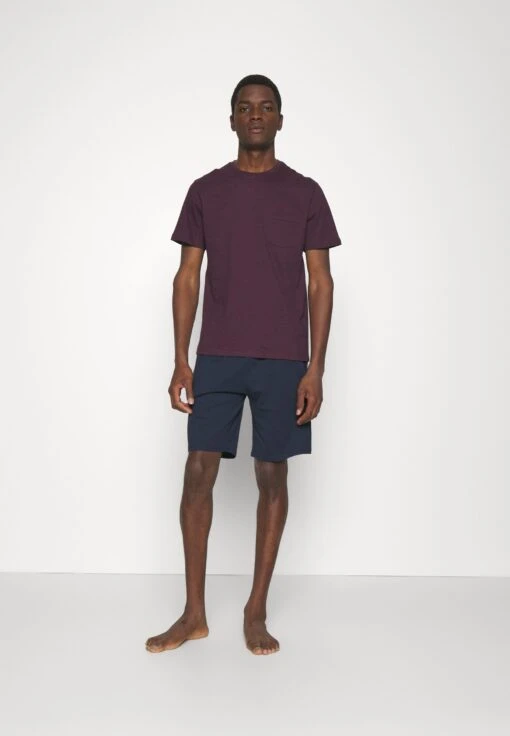 Pier One Pyjama - Dark Blue/Bordeaux -Pier One 1ce4c7e7ee8a44d090b4dd38d000e787 scaled