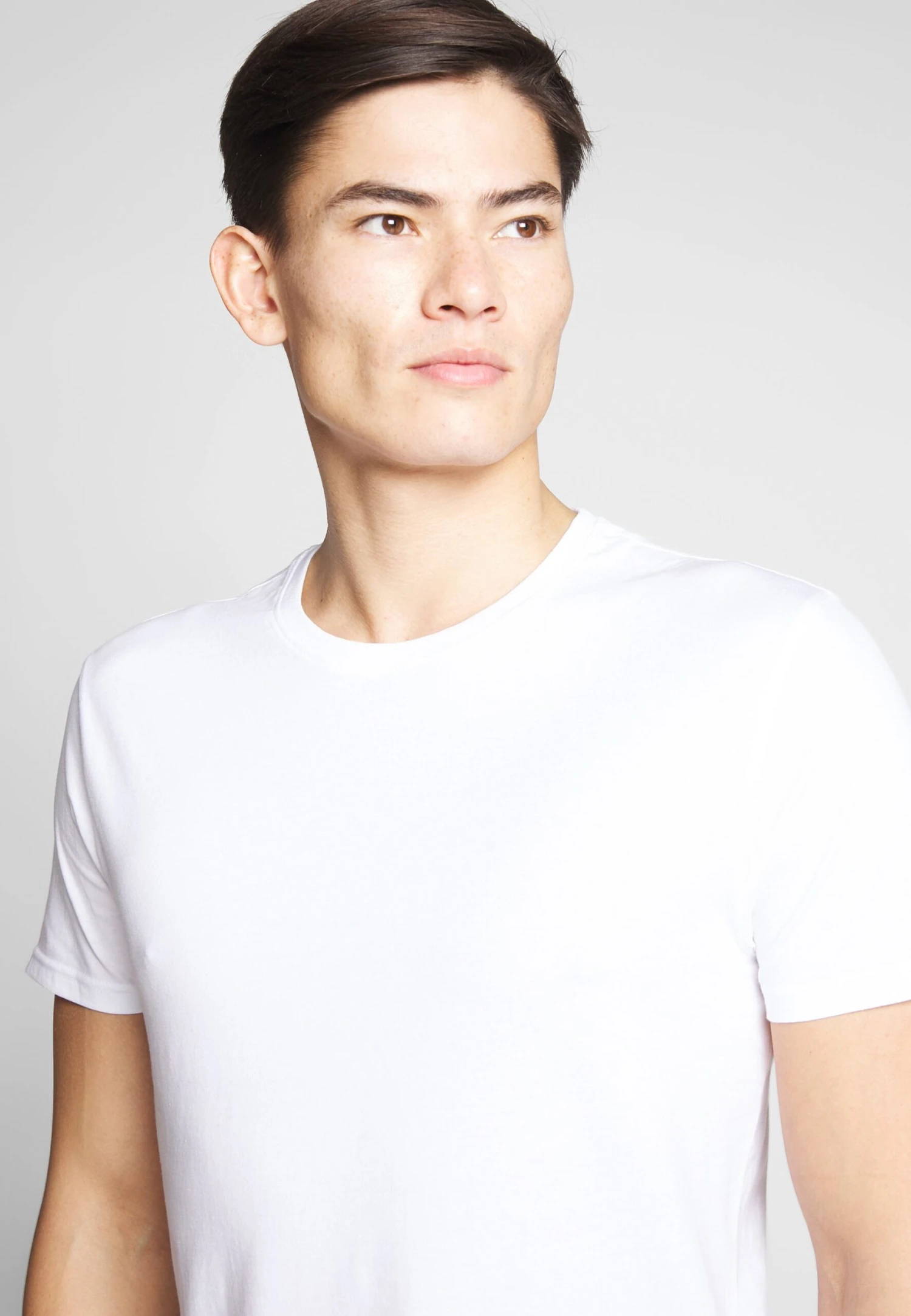 Pier One 2 Pack - T-Shirt Basic - White/Dark Blue 7 Pier One 2 Pack - T-Shirt Basic - White/Dark Blue - Afbeelding 5