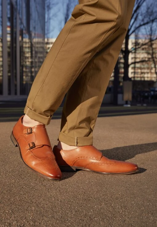 Pier One Leather - Instappers - Cognac -Pier One 6165d60024674e43b8d40dfadae897e2 scaled