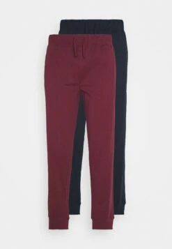 Pier One 2 Pack - Pyjamabroek - Dark Blue/Bordeaux -Pier One 8cfc65dfd73741b79d4c0fe7a77d3571