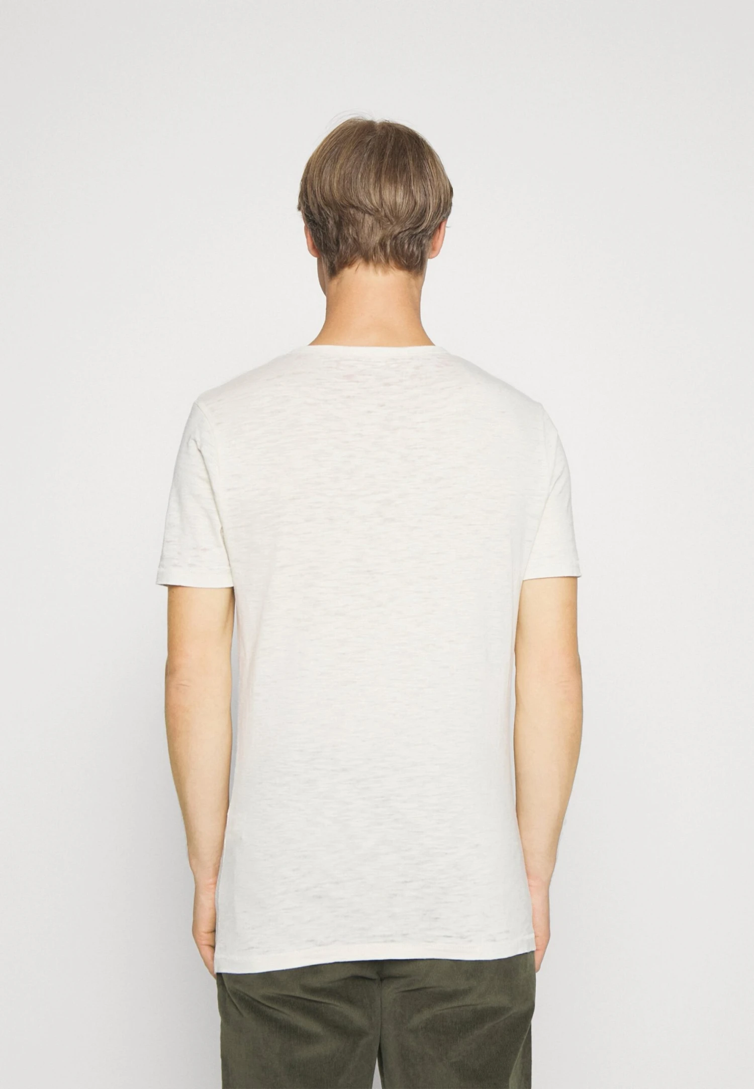 Pier One T-Shirt Basic - Off-White 5 Pier One T-Shirt Basic - Off-White - Afbeelding 3