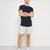Pier One 2 Pack - Shorts - Mottled Light Grey/Dark Blue -Pier One 9df5a2bb0661463ba10d372172da9328
