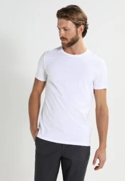 Pier One 2 Pack - T-Shirt Basic - White -Pier One a0f5fa2f8c5d4463b6947fe6baa867d7