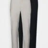 Pier One 2 Pack - Broek - Mottled Light Grey/Black -Pier One bf5cfc6785a64bee84d2f35fab7c6ae4