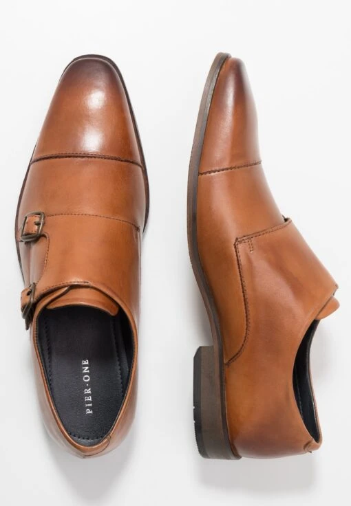 Pier One Leather - Instappers - Cognac -Pier One c4e45ffe4d284a23af4da9cdac5193f6 scaled