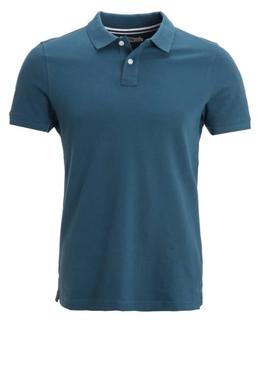 Pier One Basic - Poloshirt - Petrol -Pier One d8260d572480451abbe8163ea67df40b