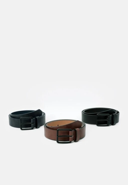Pier One 3 Pack - Riem - Black - 802_Brown - 702_Dark Blue - 503 -Pier One ee37423f2185415eafccaa9aac4ff94e scaled