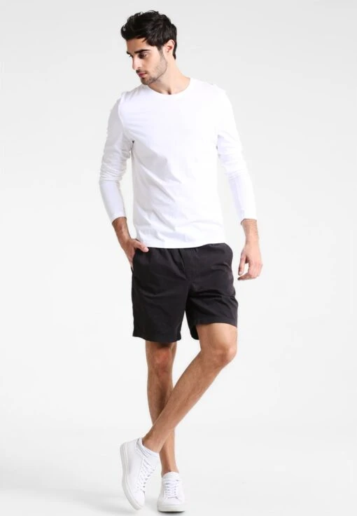 Pier One Shorts - Black -Pier One efe5fa974805461aa65ececaca43326e