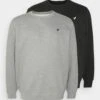 Pier One Plus Size 2 Pack - Sweater - Black/Mottled Grey -Pier One f77ce5b70f724ed9bc6cfb5df2c735ab