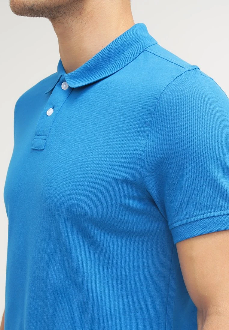 Pier One Basic - Poloshirt - Blue 6 Pier One Basic - Poloshirt - Blue - Afbeelding 4