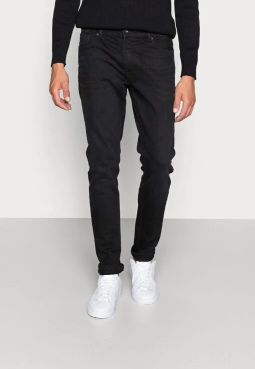 Pier One Jeans Skinny Fit - Black Denim -Pier One fe32ccfc31ca4c7bb6fe674f462807ae scaled
